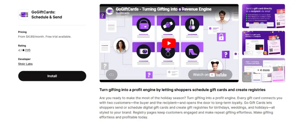 Go Gift Cards Schedule Send