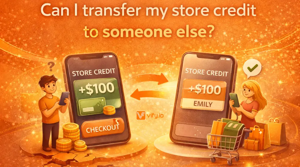 Can I transfer my store credit to someone else