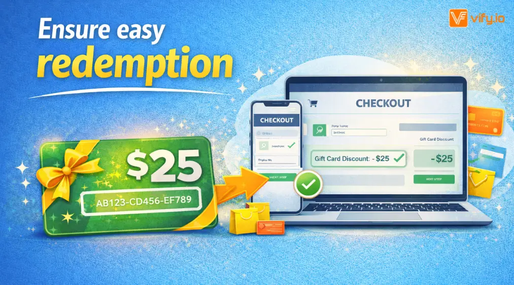 Gift Cards for Customers: Turning a Negative Experience into a Positive One 15 Ensure easy redemption