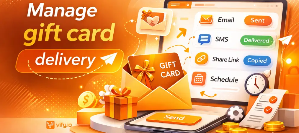 How to Create Custom Gift Cards for your Shopify store 17 Manage gift card delivery