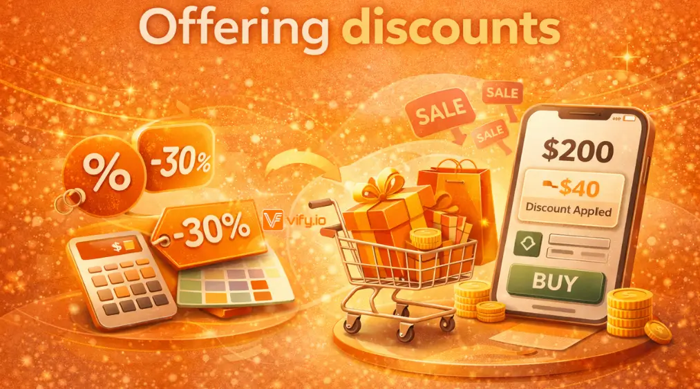 Offering discounts