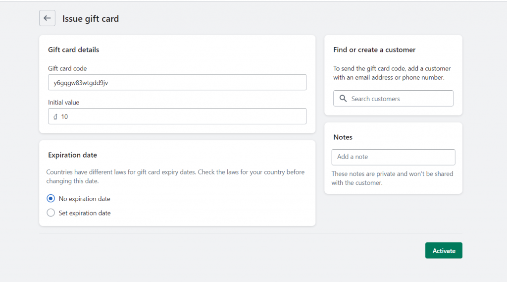 How to Use Shopify Gift Cards 