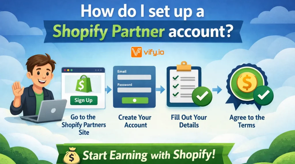 set up a shopify partner account