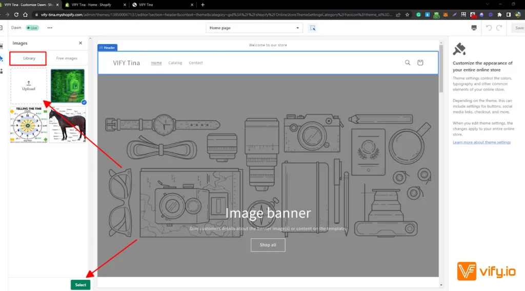 change the shopify favicon 14