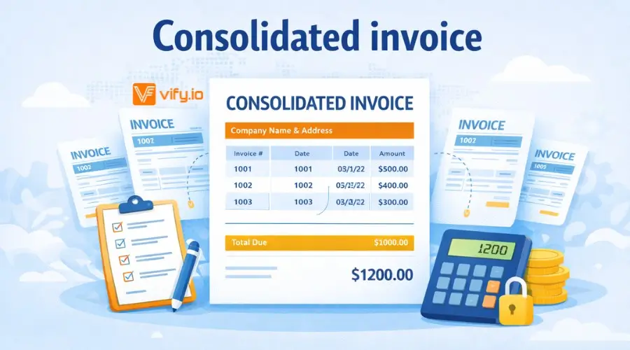 consolidated invoice