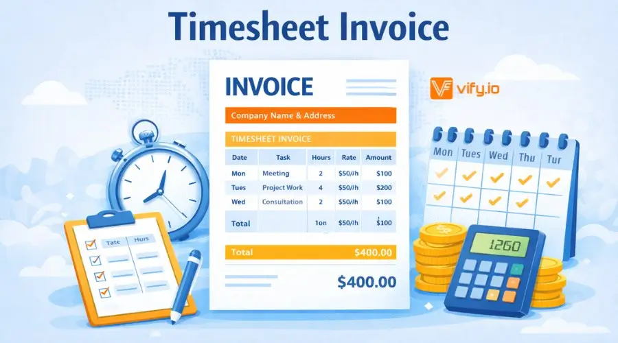 timesheet invoice