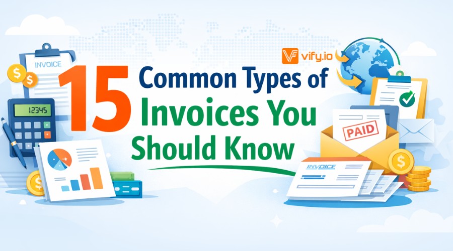 Common types of invoices