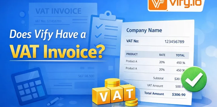 Does Vify have a VAT invoice