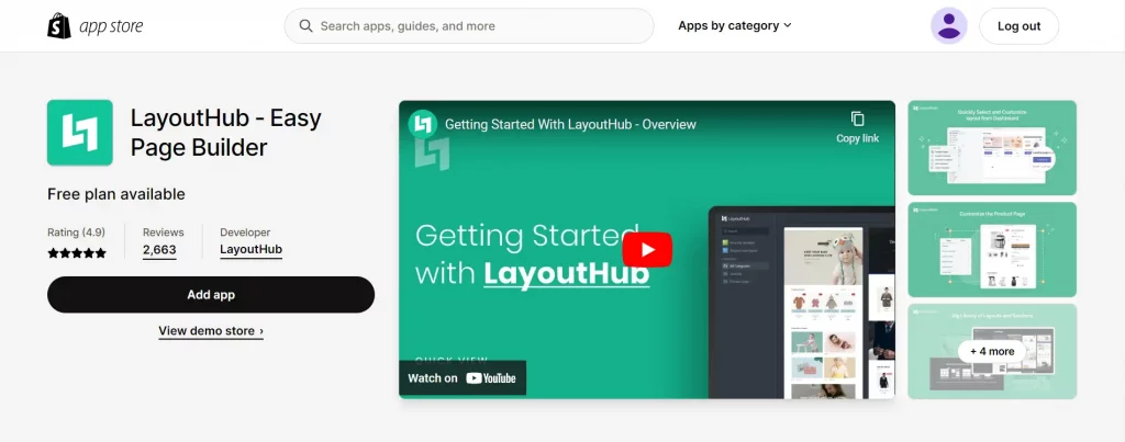 LayoutHub Easy Page Builder