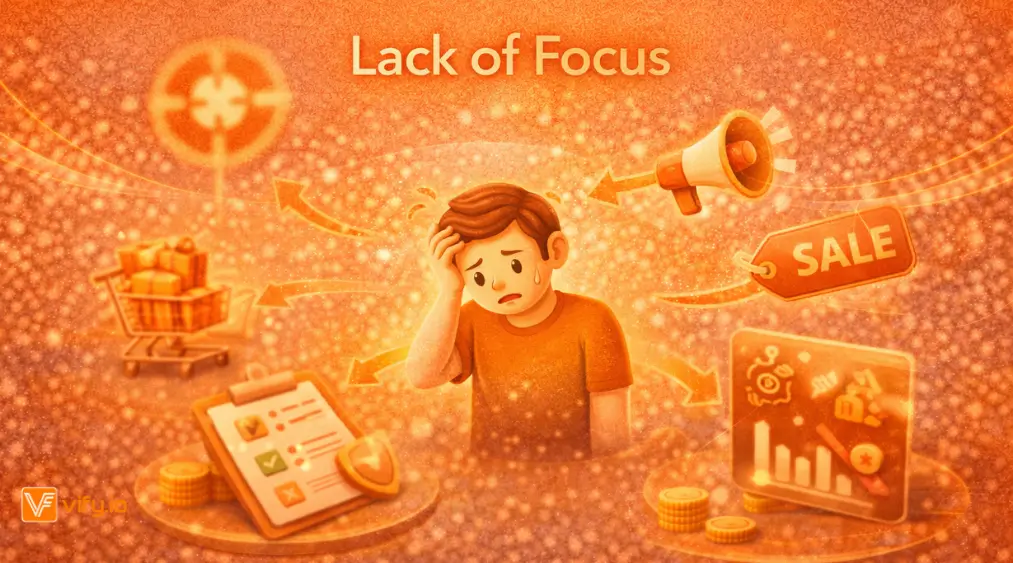 10 Business Mistakes to Avoid for Entrepreneurs 22 lack of focus