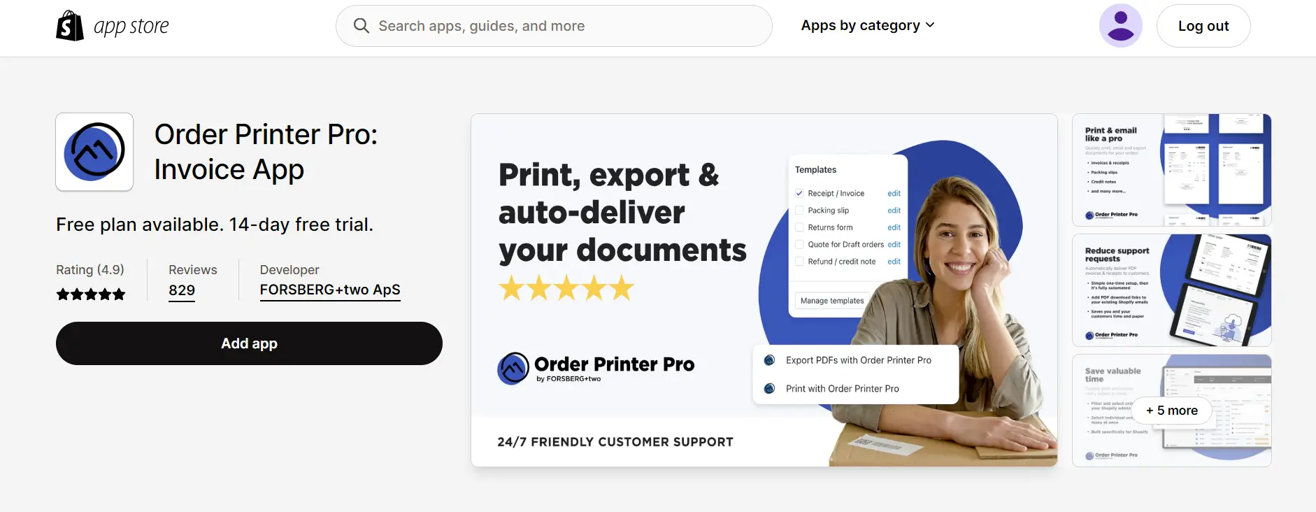 order printer pro