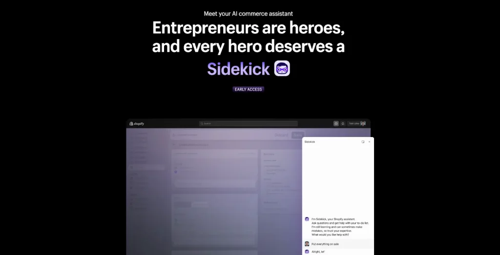 Shopify Sidekick