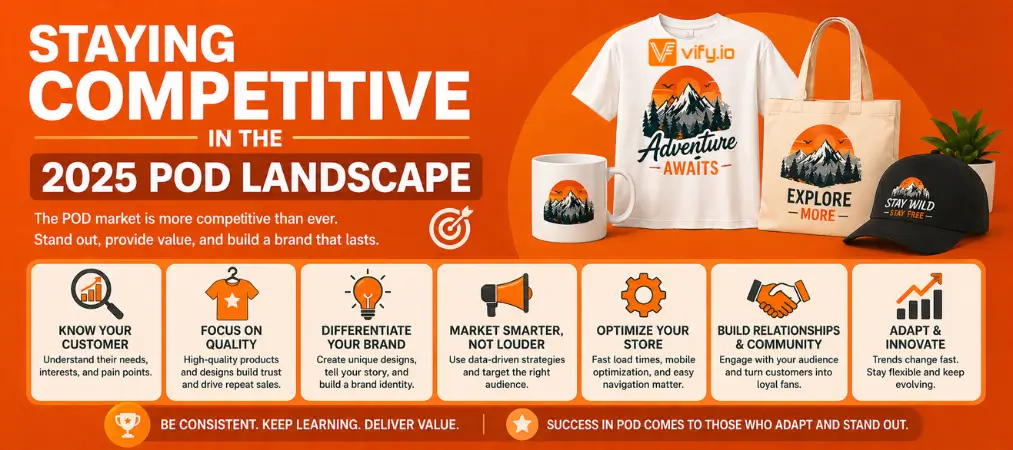 Staying Competitive in the 2025 POD Landscape