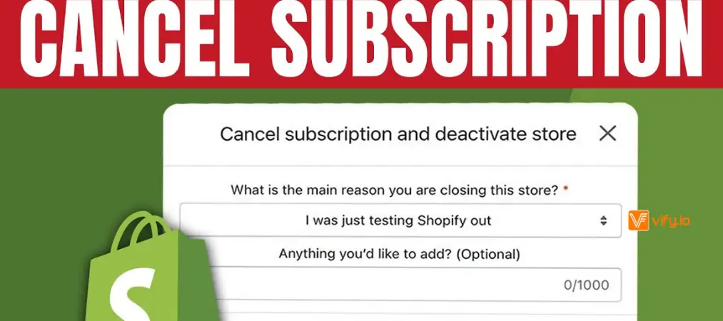 cancel subscription