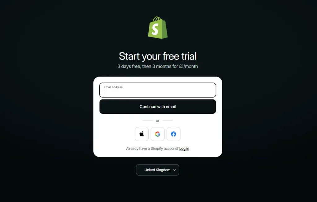 Setting up Shopify dropshipping store