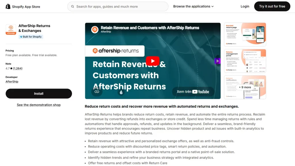 7 Best Shopify Returns Apps: Top Picks for Your Store 10 Shopify Returns Apps AfterShip