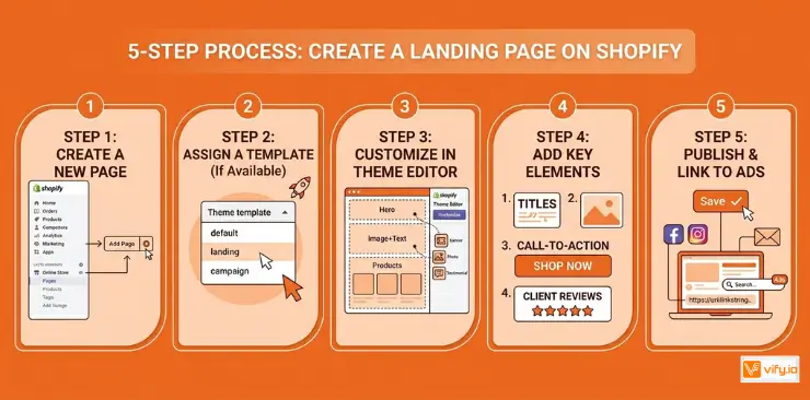 How to Create a Landing Page on Shopify step-by-step