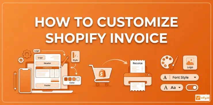 customize invoice on shopify