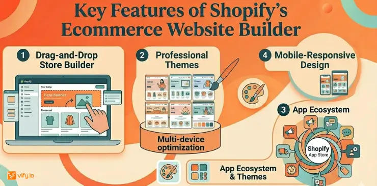 Key Features of Shopify's Ecommerce Website Builder