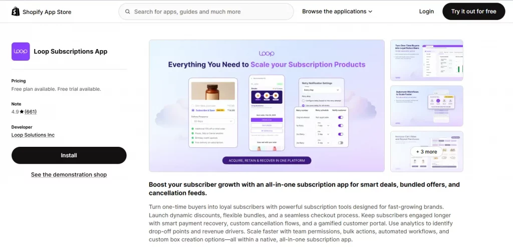 6 Best Shopify Subscription Apps: Top Picks Compared 11 Loop Shopify Subscriptions App