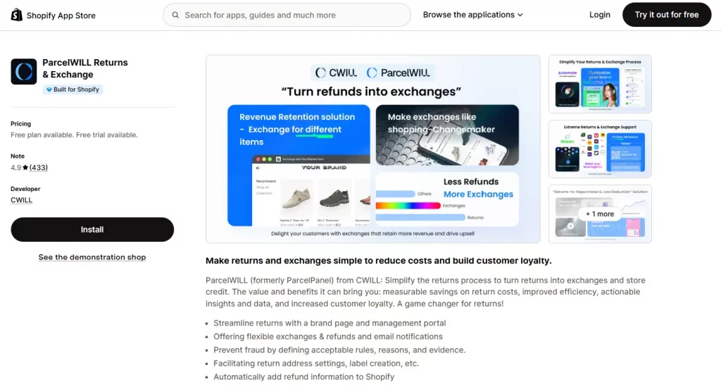 7 Best Shopify Returns Apps: Top Picks for Your Store 13 Shopify Returns Apps ParcelWILL