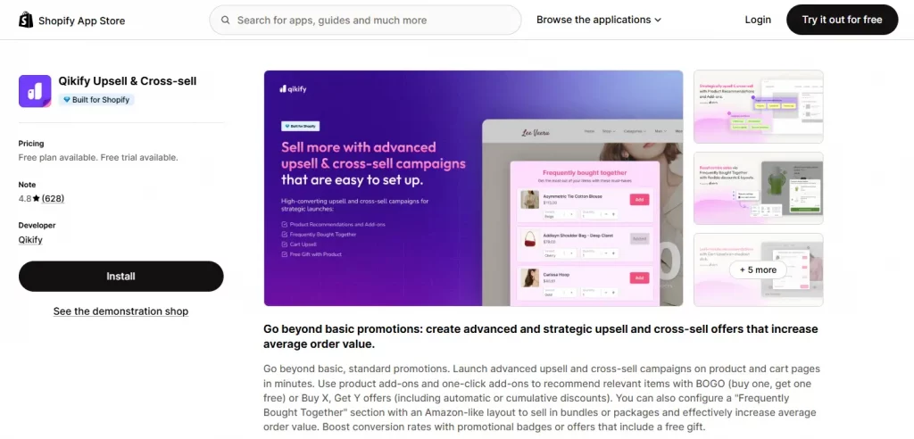 7 Best Shopify Cross Sell Apps to Boost Your AOV 12 qikify cross sell app shopify