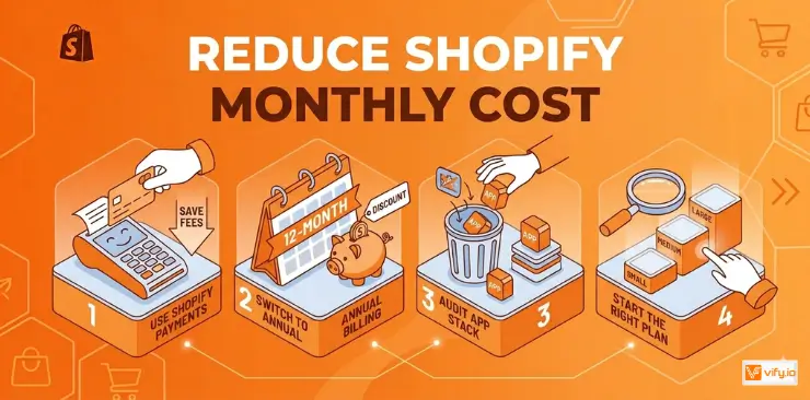 Reduce Shopify Monthly Cost