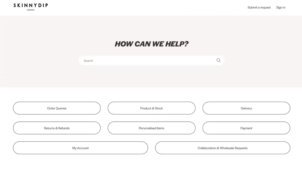 How to Create an Effective FAQ Page for Shopify that Boosts Sales 9 Shopify FAQ Page example