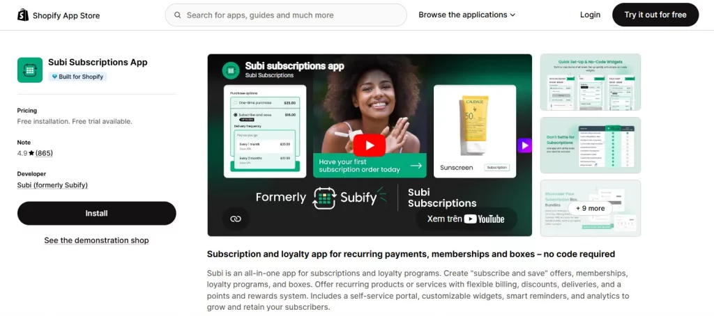 6 Best Shopify Subscription Apps: Top Picks Compared 13 Subi Shopify Subscriptions App