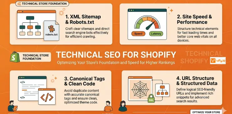 technical SEO for Shopify