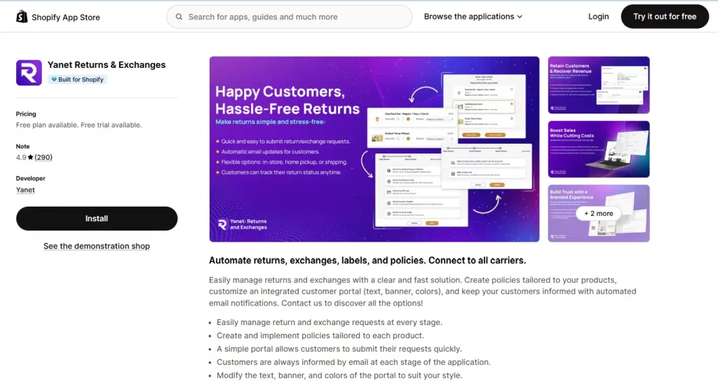 7 Best Shopify Returns Apps: Top Picks for Your Store 12 Shopify Returns Apps Yanet Returns