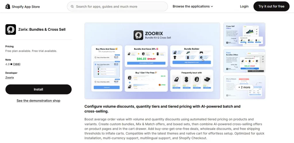 7 Best Shopify Cross Sell Apps to Boost Your AOV 14 zoorik cross sell app shopify