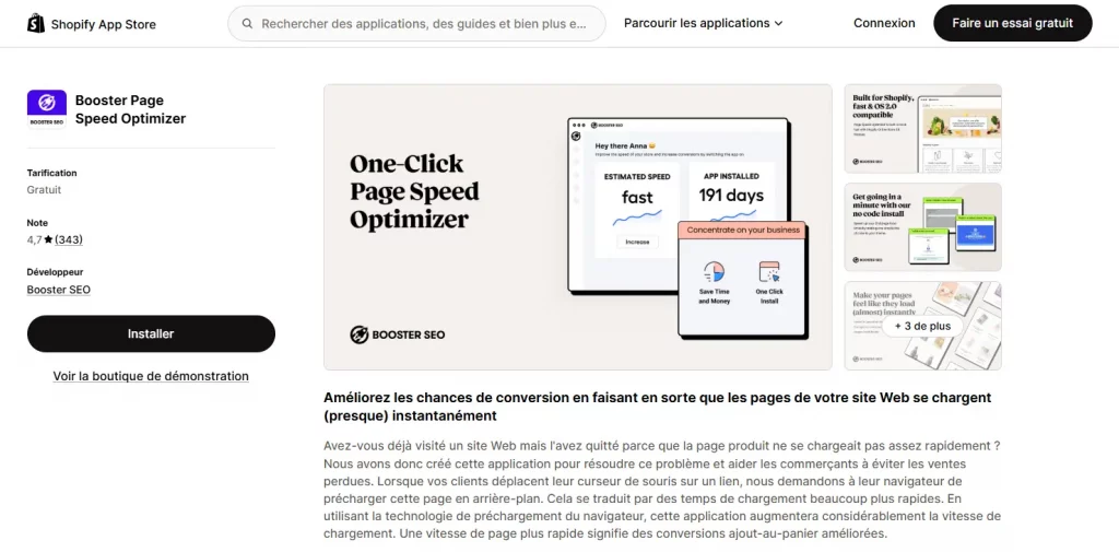 6 Best Shopify Speed Optimization Apps to Boost Store Performance 12 Speed optimization app for Shopify - booster page speed