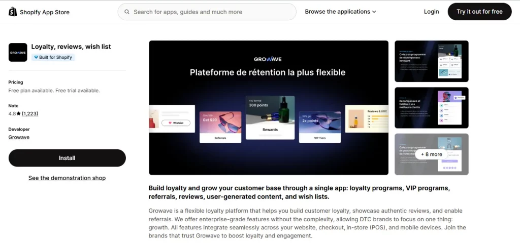 10 Best Shopify Loyalty Apps to Boost Customer Retention 19 growave - shopify loyalty app