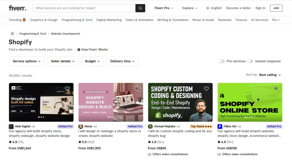 How to Hire the Right Shopify Experts without Wasting Time or Money 10 Hire freelance Shopify Experts on Fiverr