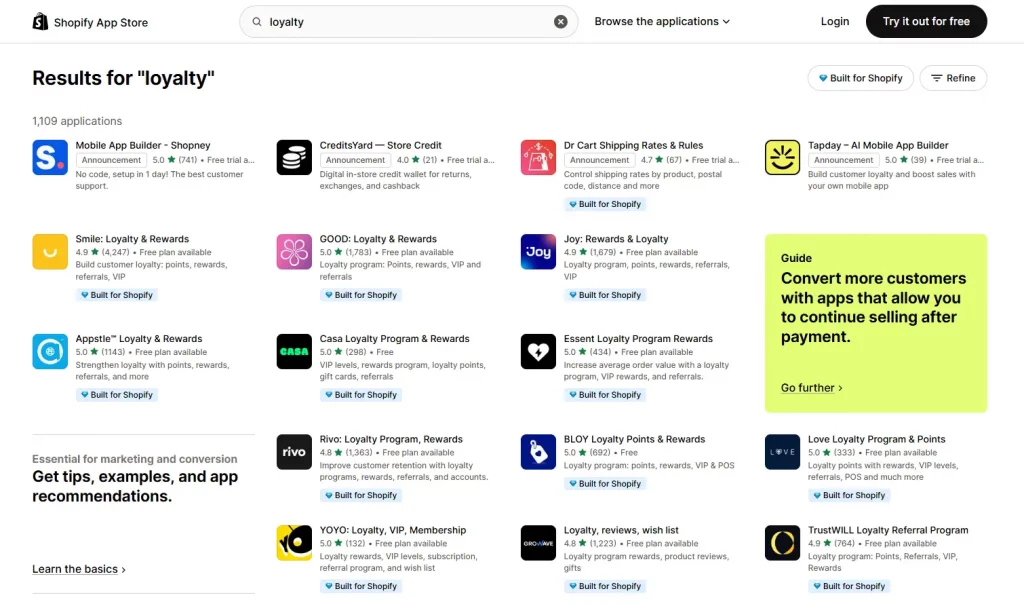 10 Best Shopify Loyalty Apps to Boost Customer Retention 13 shopify loyalty apps on shopify app store