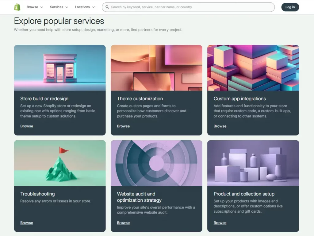 Shopify Experts: Who They Are, What They Do, and How to Find the Right One 8 What Shopify partners platform offer