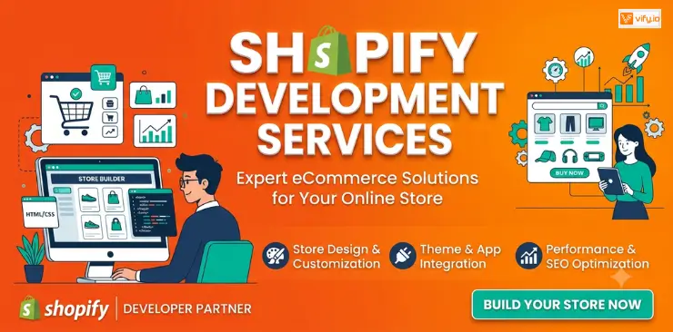 Shopify Development Services: What They Are & How to Choose 7 Types of Shopify development services