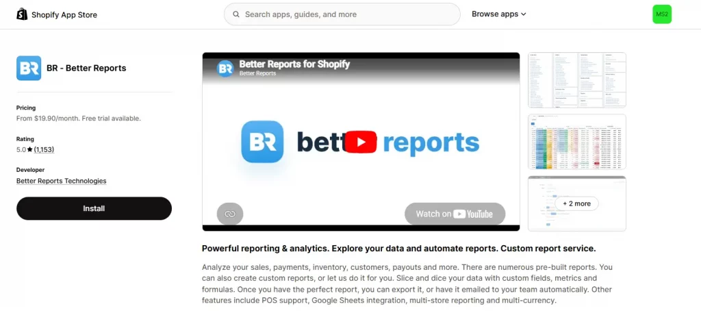 8 Best Shopify Analytics Apps available (Free & Paid Compared) 12 better reports - Shopify analytics apps