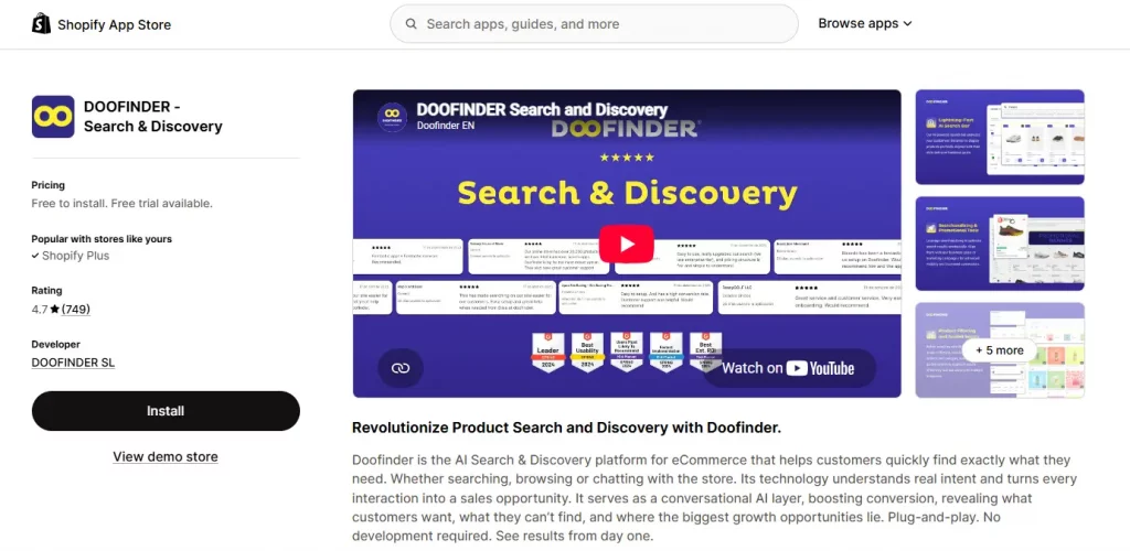 Best Shopify Search Apps: 7 Top Picks Compared 13 one of the 7 best Shopify search apps