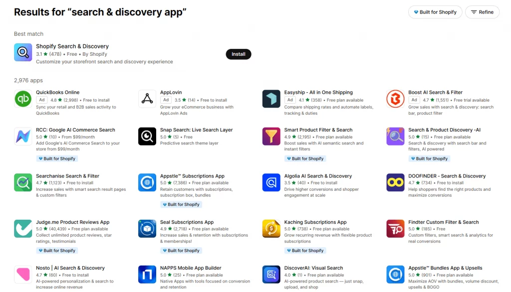 8 best Shopify Search and Discovery apps available on Shopify App Store 11 search and discovery apps on shopify app store