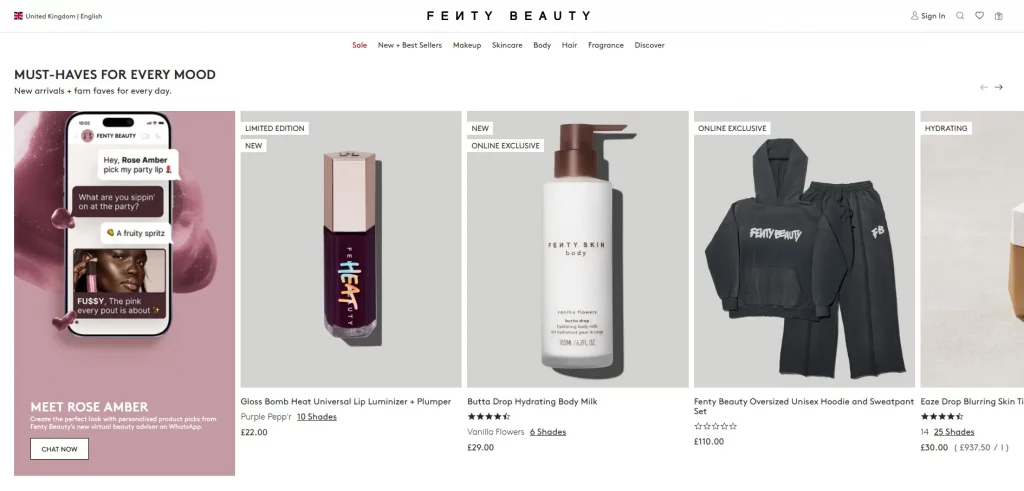 25+ Best Shopify Website Examples to Inspire Your Store 11 Beauty & Cosmetics Shopify website examples