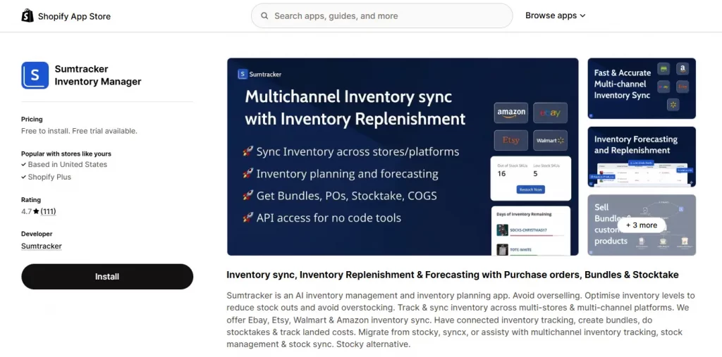 6 Best Shopify Inventory Management Apps Compared 14 Shopify inventory management app