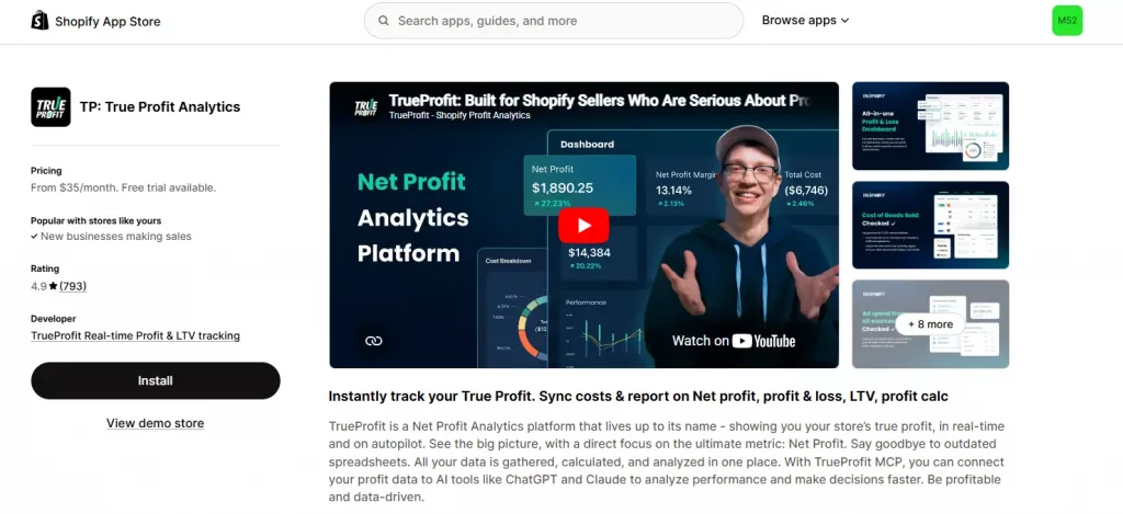 8 Best Shopify Analytics Apps available (Free & Paid Compared) 15 true profit analytics - Shopify analytics apps