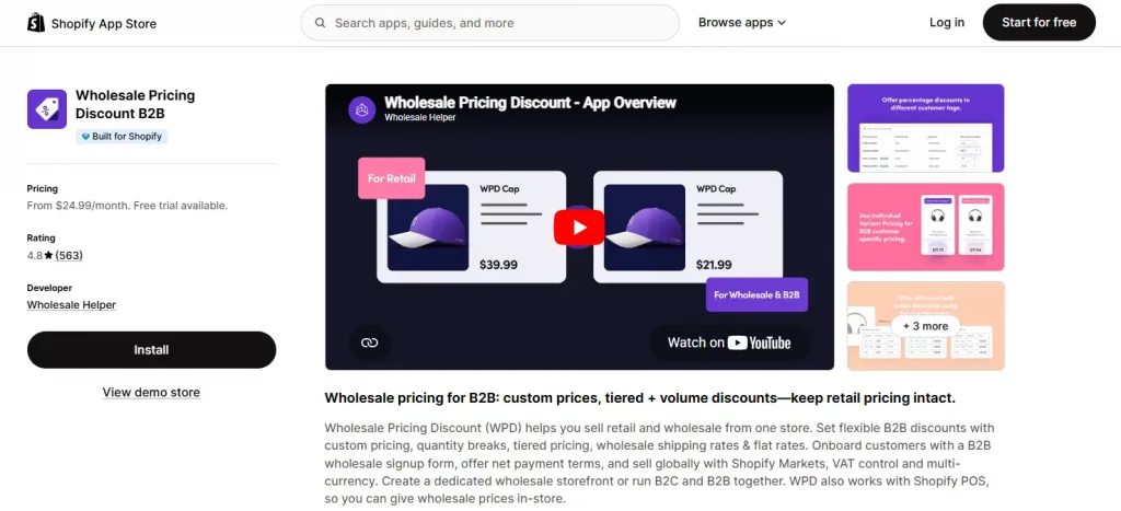 7 Best Shopify B2B Apps for Wholesale Pricing & Custom Pricing 16 WPD - Shopify B2B wholesale apps