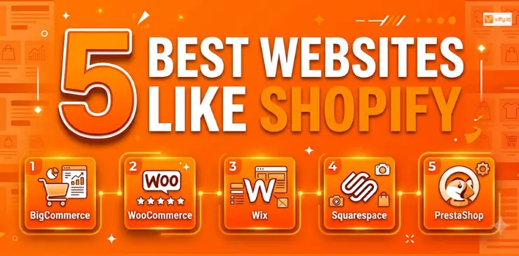 5 Best Websites like Shopify for Lower Fees and More Control